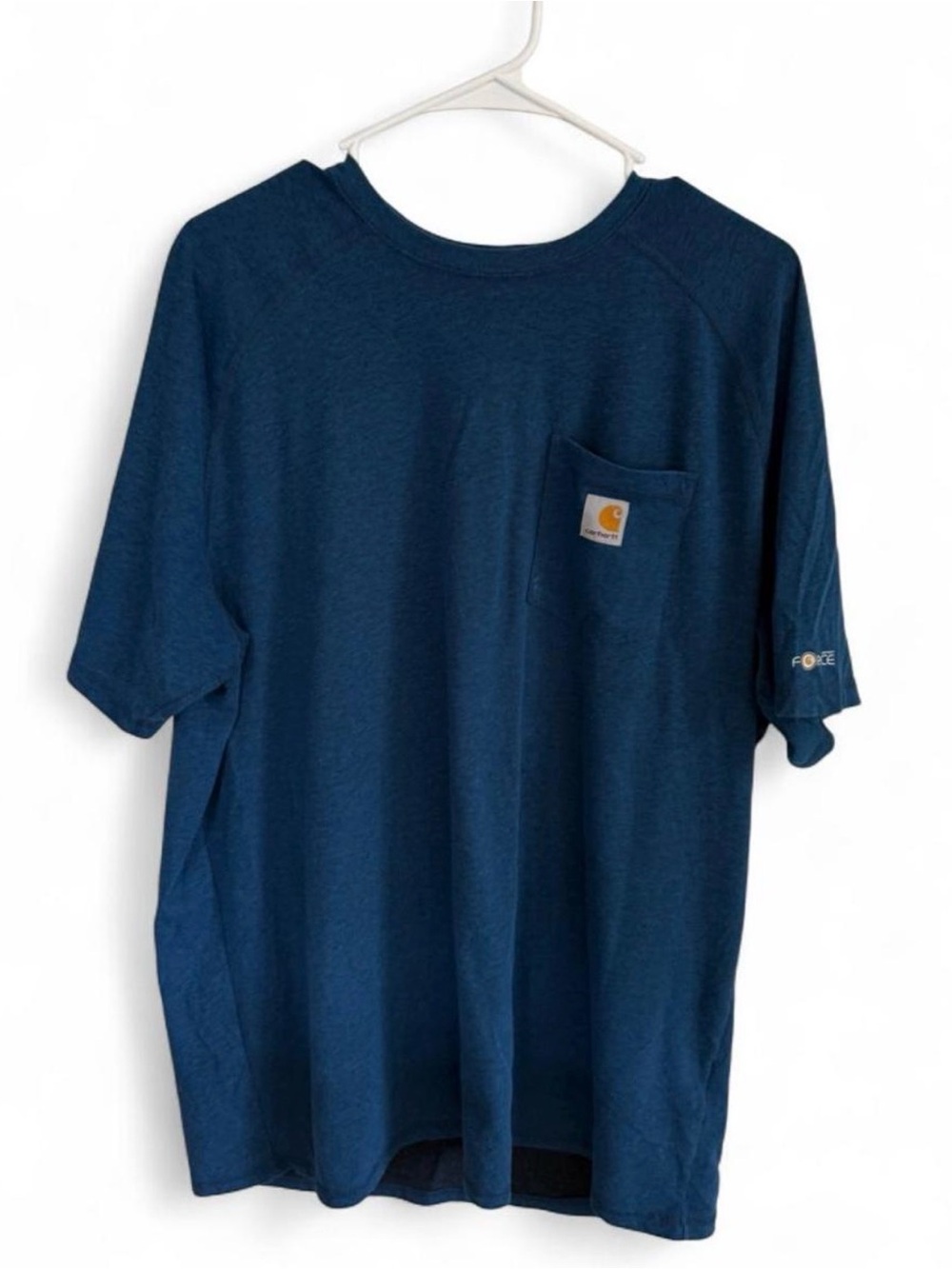 Carhartt Navy Short-Sleeve Pocket Tee